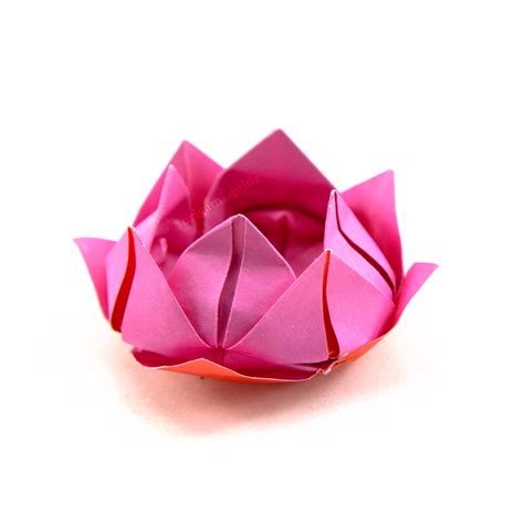 Origami Flower Clipart To Color