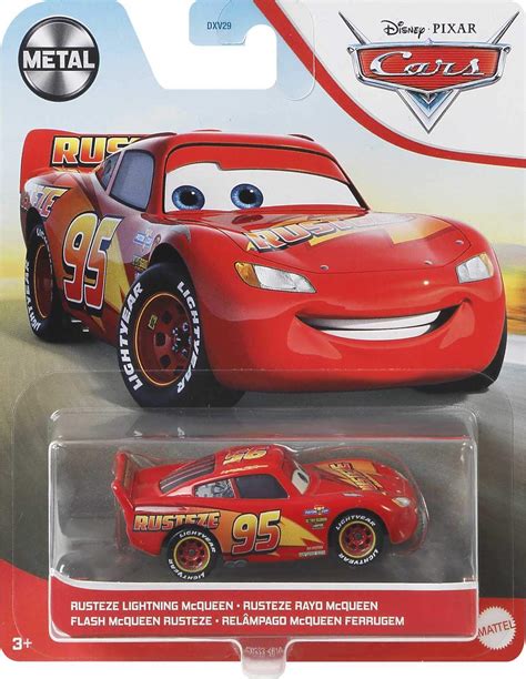 Disney Pixar Cars Rust-Eze Racing Center Lightning McQueen Car Play ...