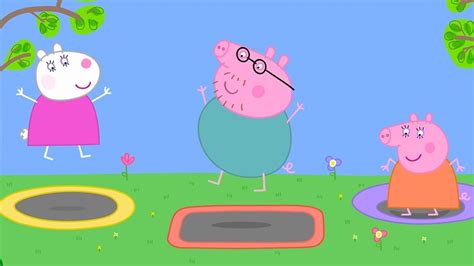 Peppa Pig And The Very Bouncy Trampoline 🐷 ☁️ Adventures With Peppa Pig ...