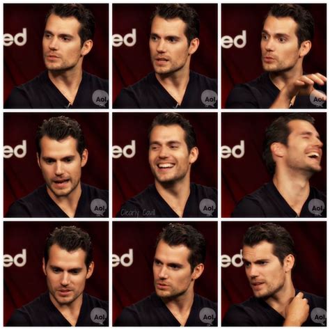 Henry Cavill - Interview screen captures .. more at clearly Cavill ...