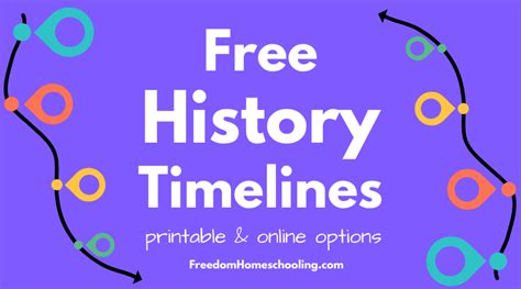 Free History Timelines - Freedom Homeschooling