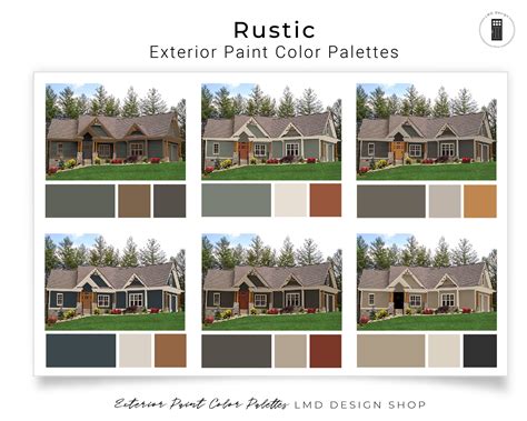 Craftsman Exterior Paint Color Palettes Exterior House Paint | lupon.gov.ph