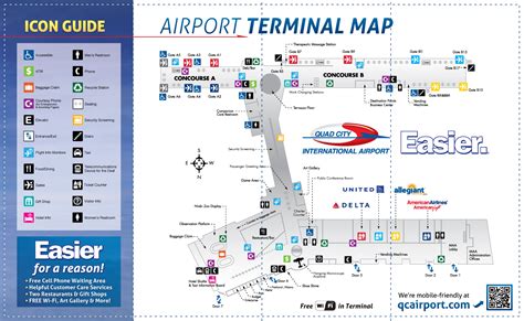 Atlanta Hartsfield Jackson Airport Map | Map of Atlantic Ocean Area