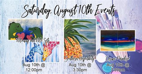 Saturday August 10th Events!, Tampa FL - Aug 10, 2019 - 12:00 PM