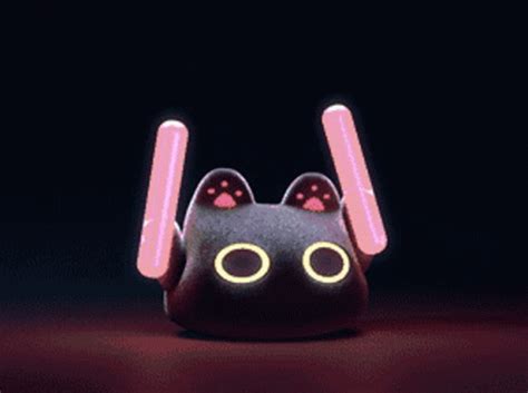 Dancing Cat Glow Stick GIF – Dancing Cat Glow Stick Cat — Descubra e ...