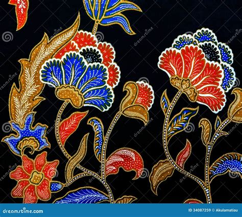 Batik Pattern, Malaysia Stock Image | CartoonDealer.com #13342369