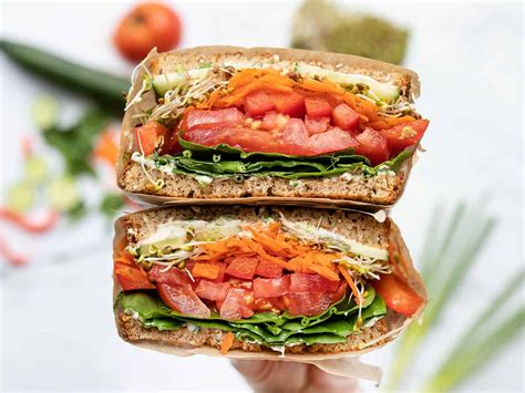 How to Make the Ultimate Veggie Sandwich - Healthy Lifehack Recipes