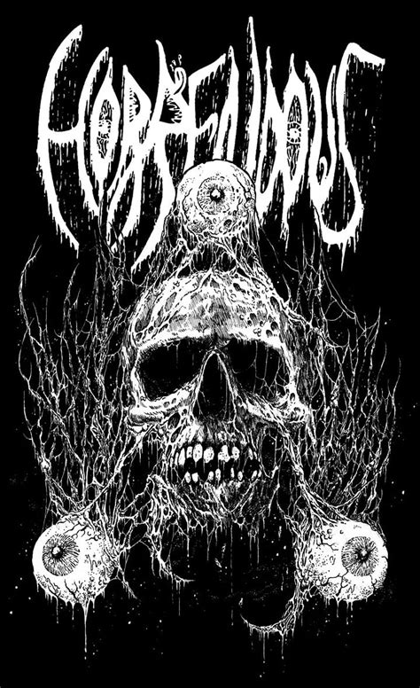 2018_HORRENDOUS_Riddick_thumbnail. Skeleton artwork, Heavy metal art ...