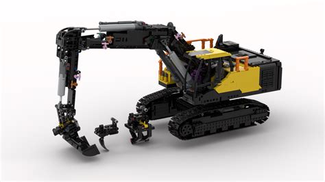 LEGO MOC volvo ec220e Excavator in 1:16 scale by lones_lego_creations ...