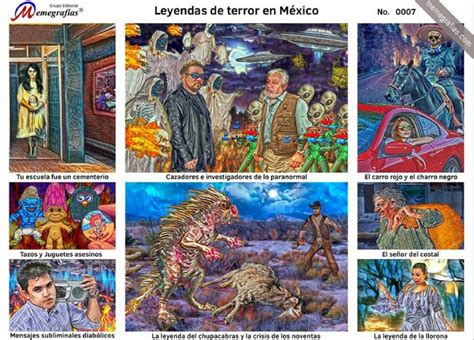 Esta 'memegrafía' te recordará las mejores leyendas de terror mexicanas ...