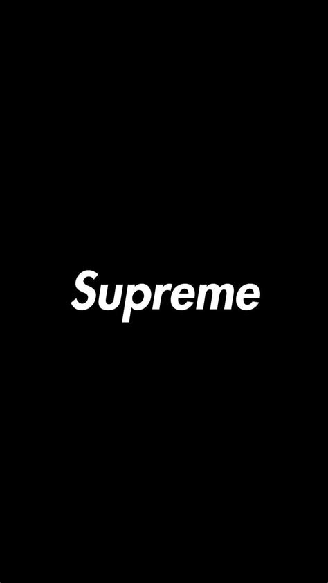 Supreme logo, supreme black iphone HD phone wallpaper | Pxfuel