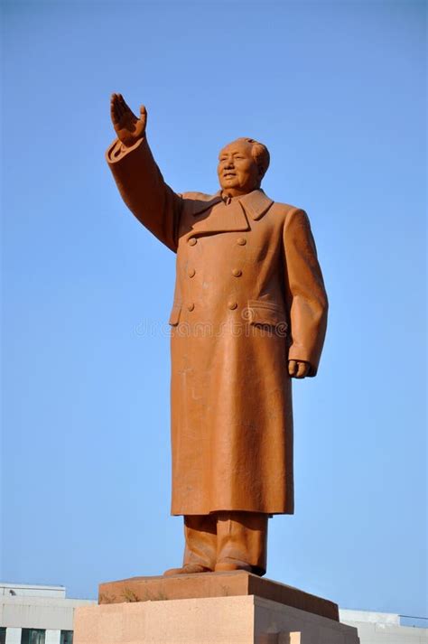 Chairman Mao Statue, Shenyang, China Stock Image - Image of great ...