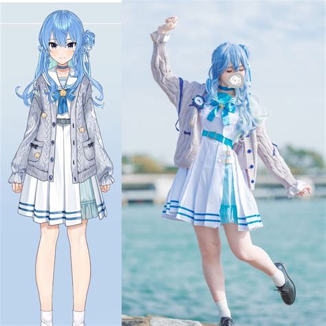 HOLOLIVE - Hoshimachi Suisei cosplay, Hobbies & Toys, Memorabilia ...