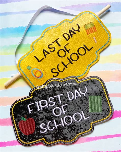 First Day of School Banner – Crafty Midwestern Mommy