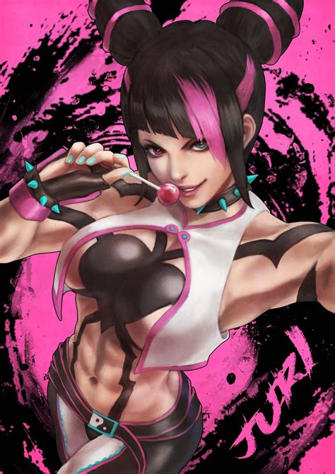 Street Fighter 6 Juri Han Art Print // Monori Rogue - Etsy UK