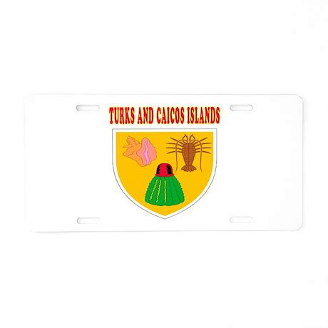 Turks and Caicos Islands Coat Of Arms Designs Alum by majortees