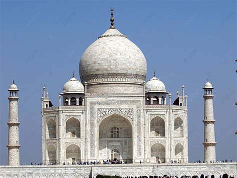 Taj Mahal Heritage Tourism Symmetry Photo Background And Picture For ...