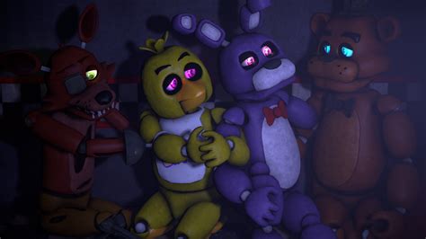 Fnaf group pic! Sad by FnafTheBonnie on DeviantArt