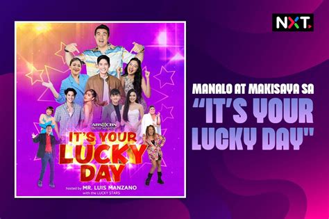 Manalo at makisaya sa "It's Your Lucky Day" – Filipino News