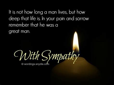 Sympathy Messages for Loss of Husband | Sympathy messages, Sympathy ...