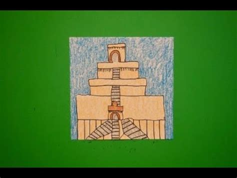 Let's Draw a Ziggurat! - YouTube