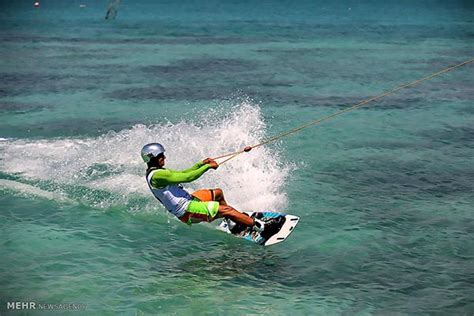 Water Skiing Competitions In Kish - Iran Front Page