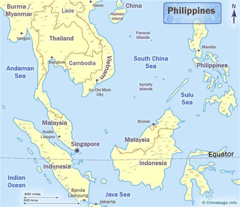 China Philippines Map