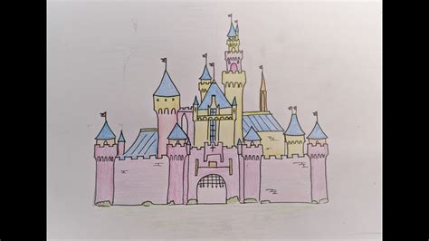 Disneyland Castle Outline