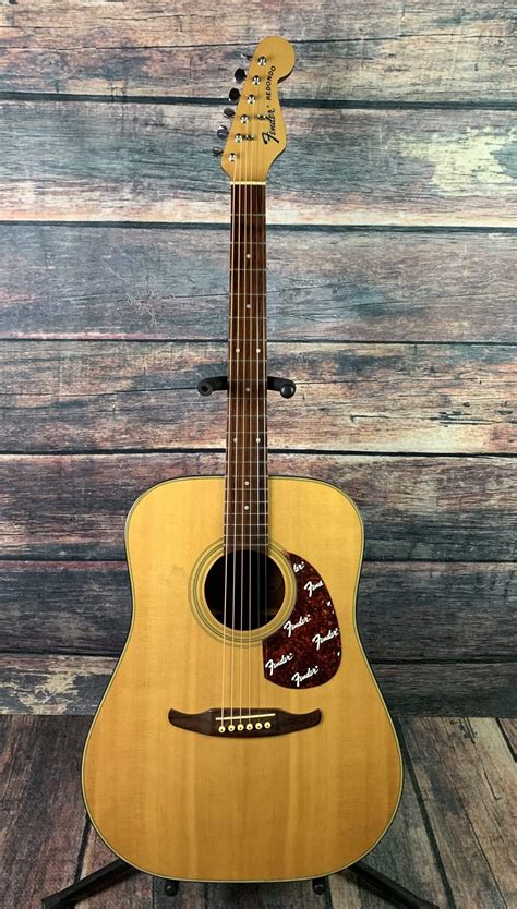 Used Fender Redondo Korean Built Dreadnought Acoustic Guitar with Fend