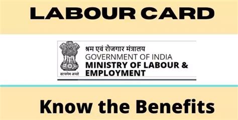 Labor Card: Registration, Checking Status, Benefits In India & Apply Online