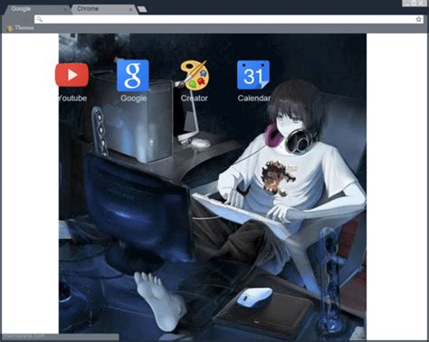 ANIME Chrome Theme - ThemeBeta