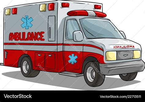 Ambulance Truck Cartoon