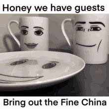 Roblox Honey We Have Guests Bring Ou The Fine China Roblox GIF — Roblox ...