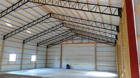 Details about Steel Truss Barn 30 & # 39; Single Truss 1 to 200 ...