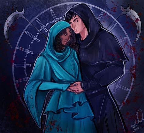 Kate Wheeler on Instagram: “Citra and Rowan from Arc of the Scythe ...