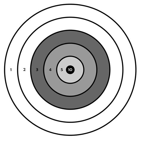 Printable Targets For Shooting Practice