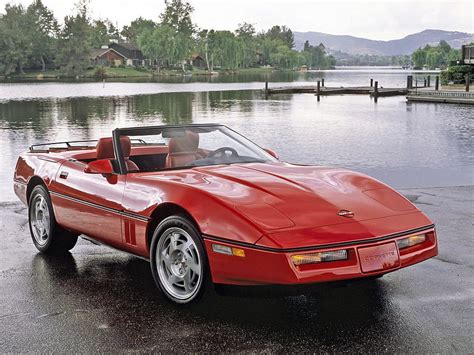 1987 Chevrolet Corvette C4 Convertible HD wallpaper | Pxfuel