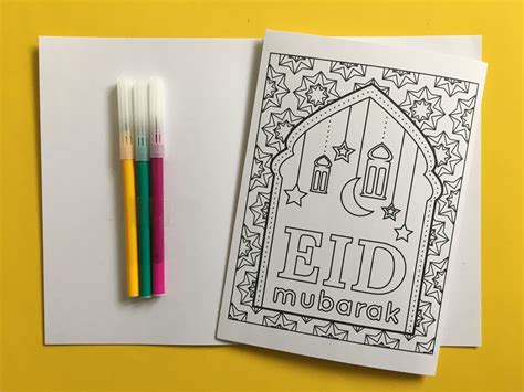 Colour In Eid Card | Islam From the Start