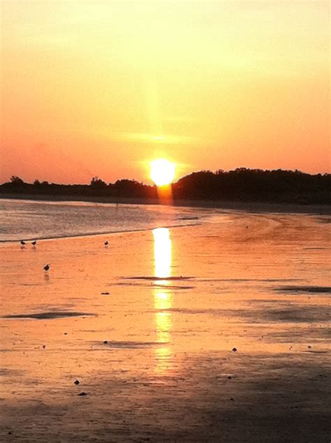 Sunrise at Tybee Island | Sunrise, Photography display, Tybee island