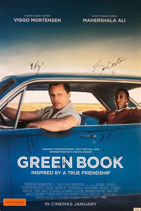 Green Book Cast Signed Movie Poster - Etsy