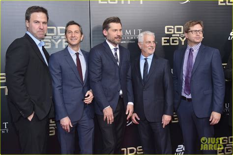 Gerard Butler & Nikolaj Coster-Waldau Premiere 'Gods of Egypt': Photo ...