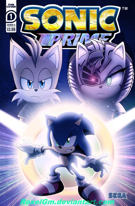 Sonic Prime Cover IDW Cover A by RoxelGm on DeviantArt