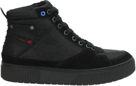 Diesel S-Danny MC II suède sneakers zwart - Bikinishoponline.nl