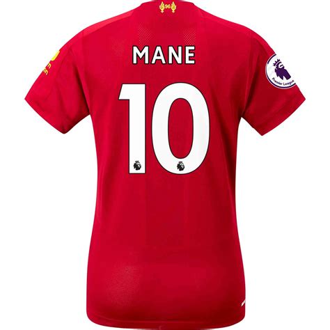 2019/20 Womens New Balance Sadio Mane Liverpool Home Jersey - SoccerPro