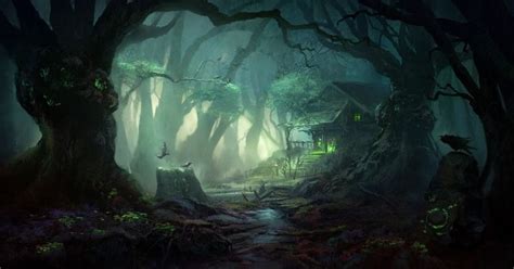 Mystic Forest by Giao Nguyen | Mystical forest, Fantasy landscape ...