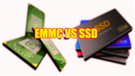 eMMC vs SSD Storage: What is the Difference (2023)