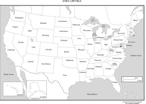 Printable United States Map