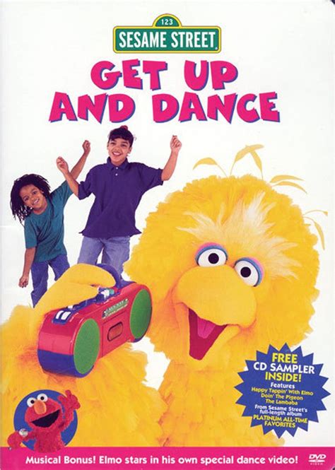 Music in Motion: SESAME STREET GET UP AND DANCE DVD | Sesame street ...