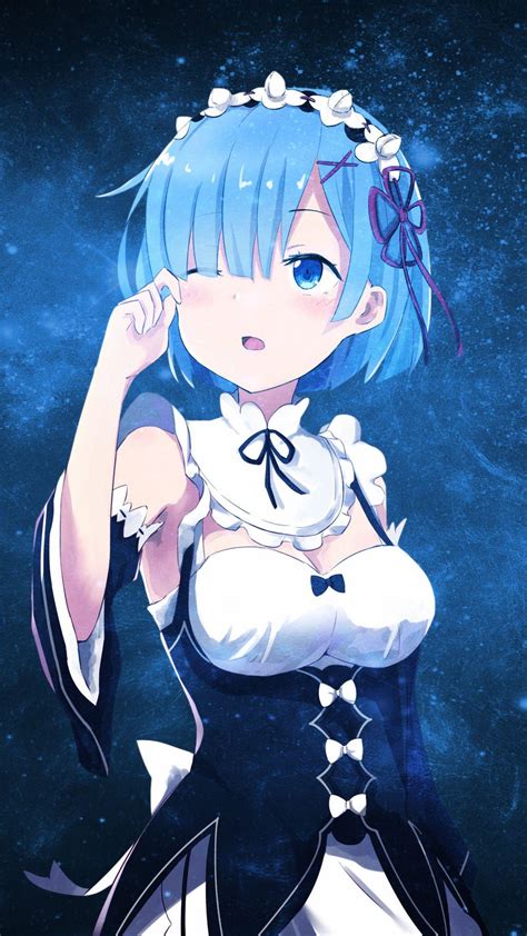 Rem Anime Cute Wallpapers - Wallpaper Cave