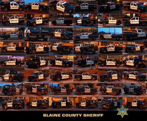 Blaine County Sheriff Livery Pack 5.0 (2K & 4K) - Gta5-Hub.com